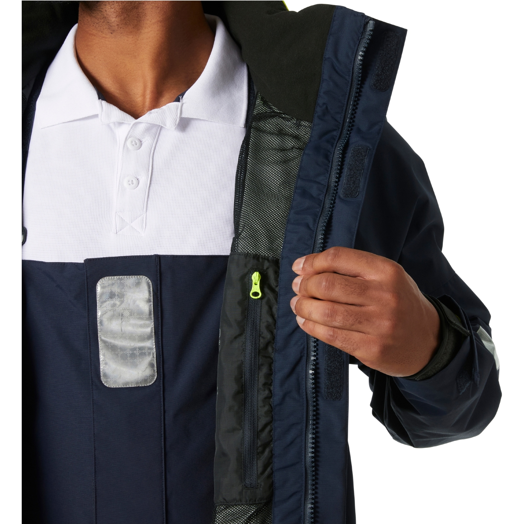 2026 Helly Hansen Hombres Pier 4.0 Chaqueta 34484 - Navy